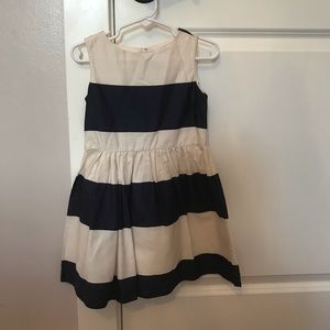 Jcrew stripped sleeveless dress size 3 dress.